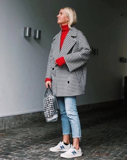 The Cool Blazer Outfits With Sneakers We're Copying for Fall | Casual outfits, Fall fashion coats, Fashion outfits
