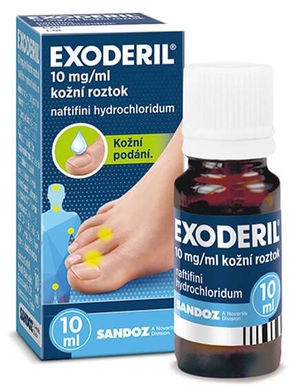 Exoderil kožní roztok 10 ml