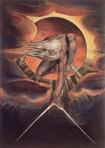 es:El anciano de los días, de William Blake, 1794.