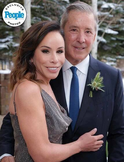 Melissa Rivers and Steve Mitchel wedding