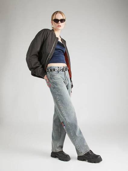 Abercrombie & Fitch Top – modrá