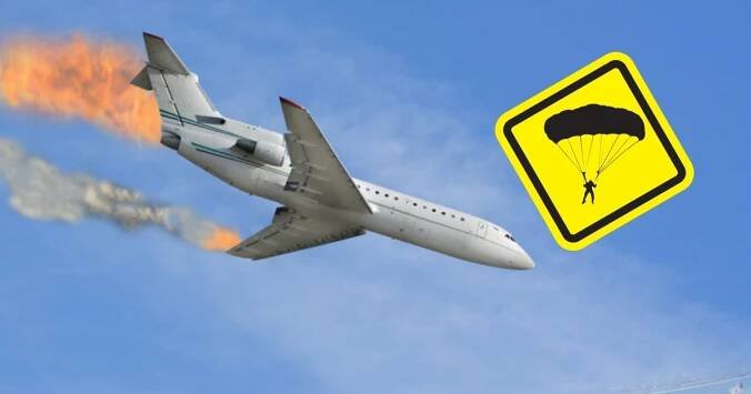 Proč naše letadla nemají padáky pro cestující v případě nehody? České aerolinky mají poměrně prosté vysvětlení