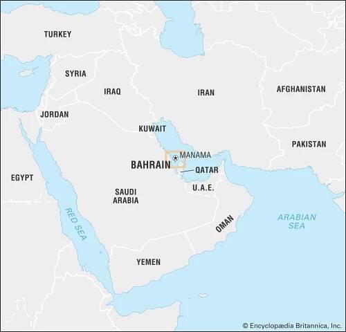 Bahrain | History, Flag, Population, Map, Currency, Religion, & Facts | Britannica