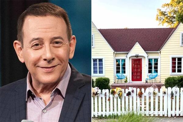 Paul Reubens fans leave flowers at 'Pee-wee's Big Adventure' playhouse