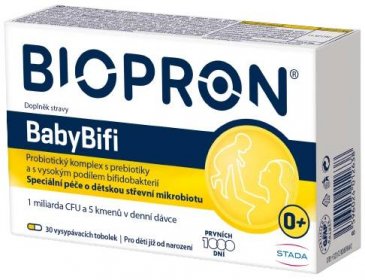 Biopron Walmark LAKTOBACILY Baby BiFi+ 30 tobolek