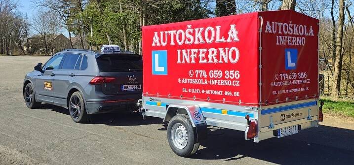 ŘO - skupiny B96 - vozík nad 750 kg do 4 250 kg za 6 900 Kč Hradec Králové, Pražské Předměstí Autoškola Inferno - Roman Švec • Firmy.cz