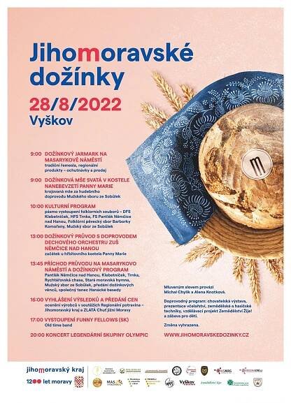 Jihomoravské dožínky 2022 | Jižní Morava