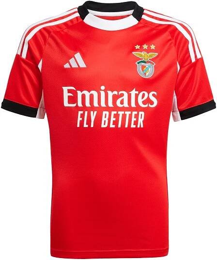 Dětský domácí fotbalový dres s krátkým rukávem adidas Benfica Lisabon 2025/26
