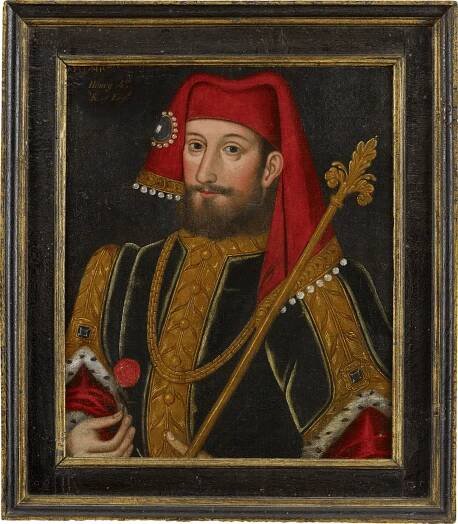 English School, Portrait of King Henry IV (1367-1413), c. 1600