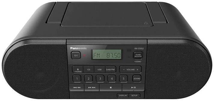 Panasonic RX-D552 černý