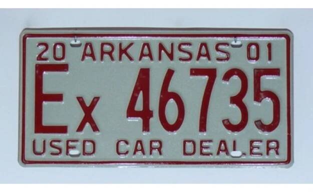 Americká SPZ Arkansas