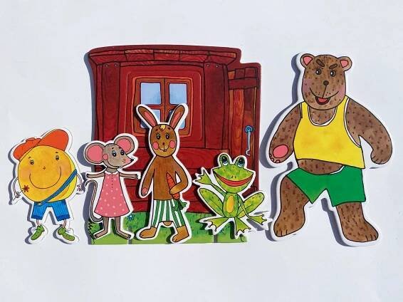 MARIONETINO Loutkové divadlo TROJPOHÁDKA Budulínek, Boudo budko, O koblížkovi