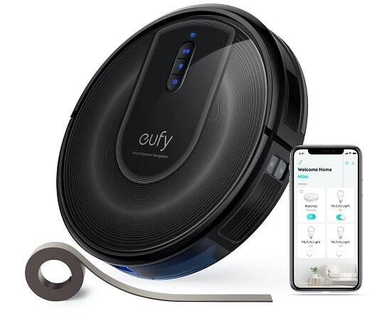 Robotický vysavač Eufy RoboVac G30 Verge - černý