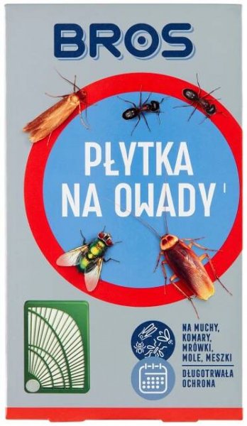 2 x BROS DESTIČKA PROTI HMYZU MOLY KOMÁŘI MUCHNIČKY MOUCHY