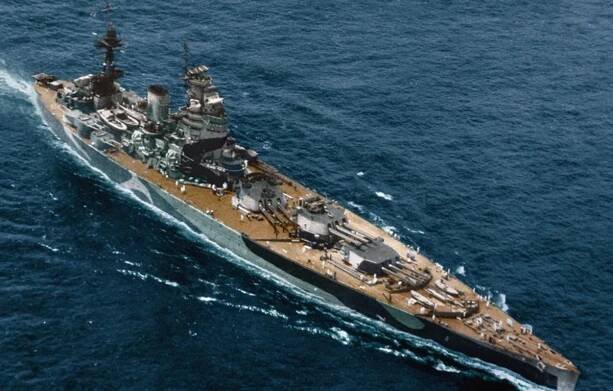 HMS Rodney byla nejsilnější bitevní lodí na západní polokouli
