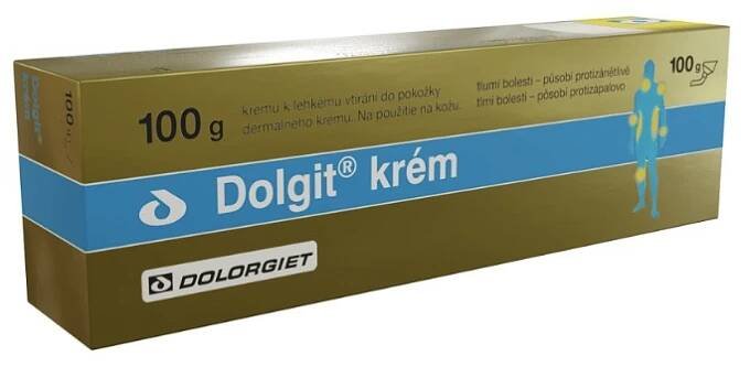 Dolgit 50mg/g crm.100g - lékárna s rozvozem po Ostravsku a Těšínsku