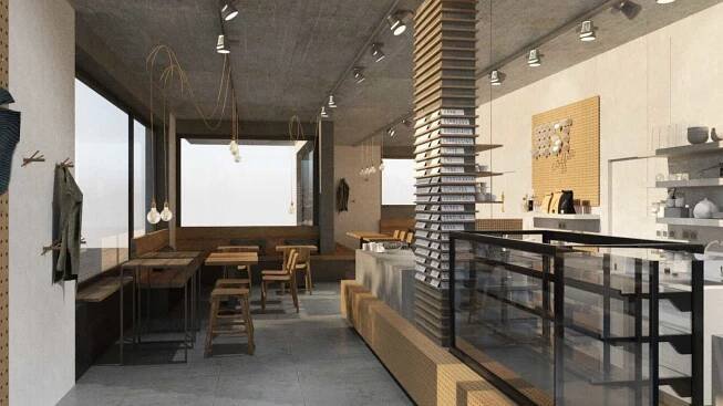 JUST Coffee Kavárna, Praha - Uhříněves - FESCHU lighting & design