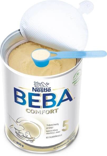 BEBA COMFORT 5, mléko pro malé děti, (6× 800 g)