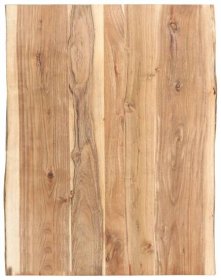 Stolní deska masivní akáciové dřevo 80 x (50–60) x 3,8 cm [286330]
