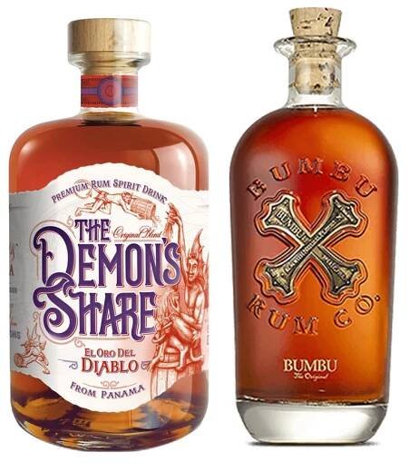 The Demons Share El Oro del Diablo + Bumbu Rum