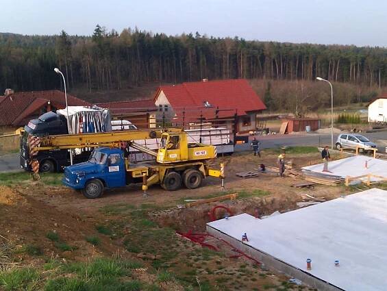 drevostavby vanek.cz - právě se realizuje