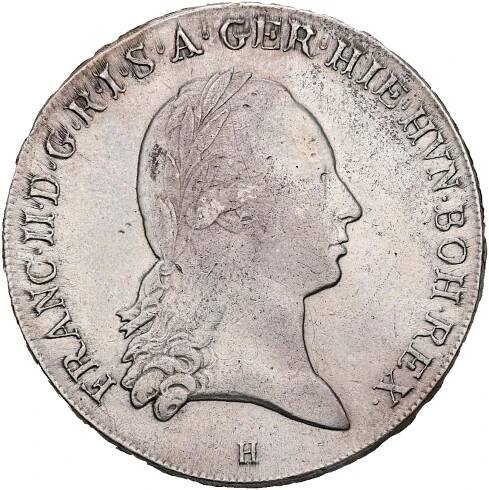 Křížový tolar 1797 H , František II ( I ). - Numismatika
