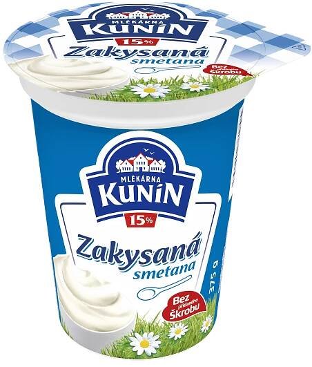 Zakysaná smetana 15% - Lactalis Foodservice