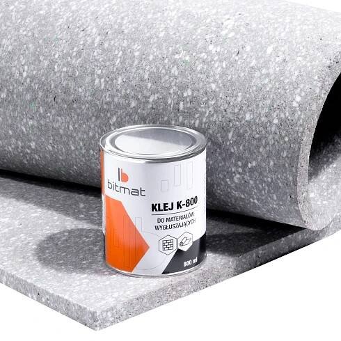 Lepidlo na štětec pro odhlučňovací rohože pro montáž pěnových materiálů Model K-800