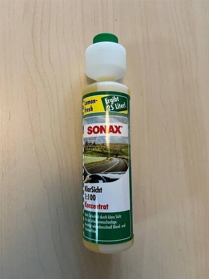 Recenze SONAX Letní kapalina do ostřikovačů koncentrát 1:100 - Lemon Rocks - 250ml | Alza.cz 