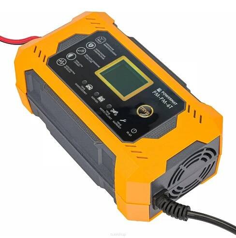 Usměrňovač baterie 12V na bázi mikroprocesoru