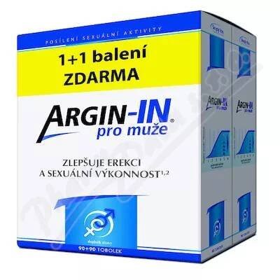Argin-IN pro muže tob. 90 + Argin-IN tob. 90 zdarma