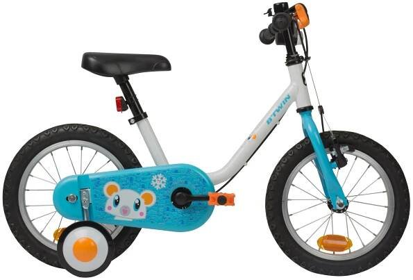 BTWIN 14-palcový bicykel pre deti od 3 do 5 rokov 100 arctic