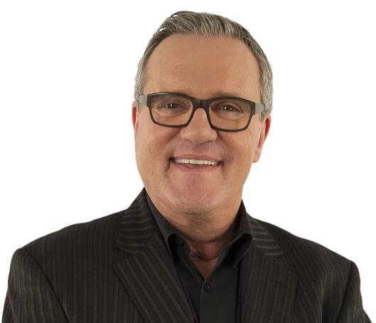 Christian music singer & comedian, Mark Lowry as featured on the Jesus Calling podcast