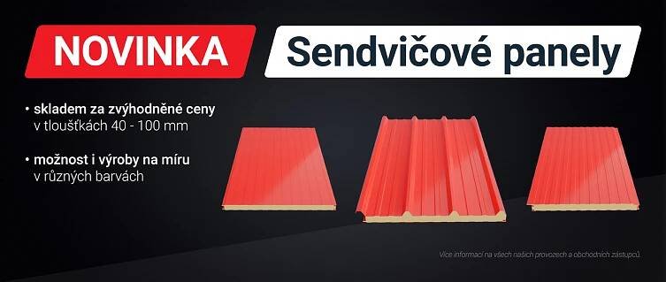 Plechová krytina a kvalitní trapézové plechy přímo od výrobce | Maslen