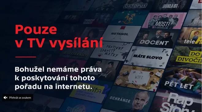 Galerie: Platí všichni a víc, komplet program ale bez televize neuvidíte. ČT slibuje nápravu - Galerie - Echo24.cz