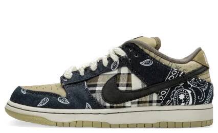 Tenisky a boty Nike Travis Scott x Dunk Low Premium QS SB "Cactus Jack" Navy | CT5053-001