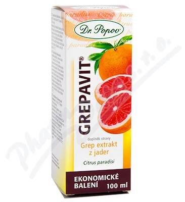 Dr.Popov Kapky Grepavit grep extrakt z jader 100ml