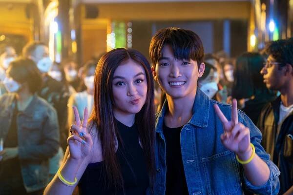 Anna Cathcart, Minyeong Choi - XO, Kitty - BYOB - Z natáčení