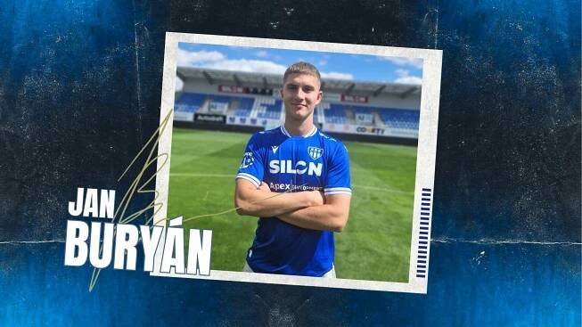 FC SILON Táborsko hlásí novou posilu do útoku: přichází Jan Buryán z Mladé Boleslavi