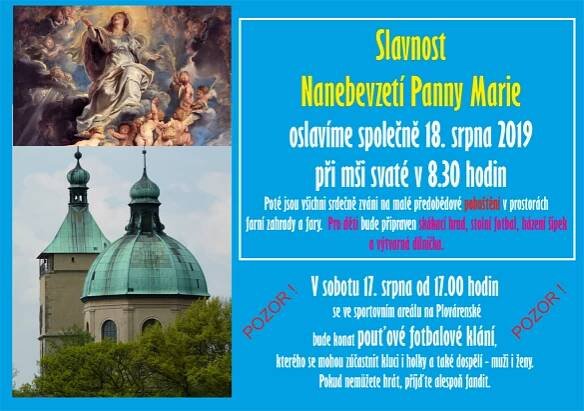 Kostel Nanebevzetí Panny Marie | Římskokatolická farnost Havlíčkův Brod