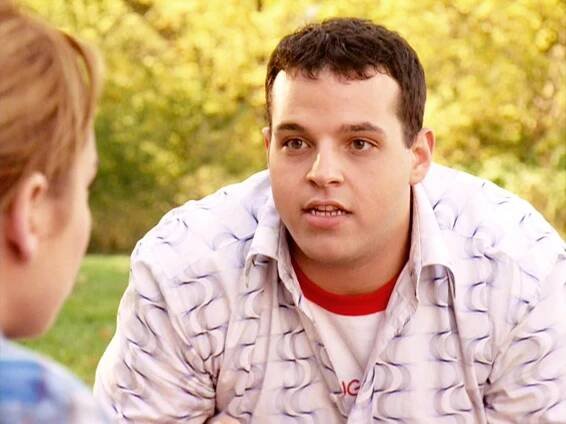 Daniel Franzese and Lindsay Lohan in Protivný sprostý holky (2004)
