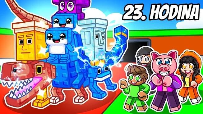 Strávil jsem 24 HODIN na ADMIN SERVERU v Roblox STEAL A BRAINROT!