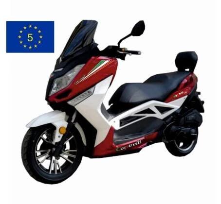 New Maximus -125 ccm - cervená/bílá - EURO 5