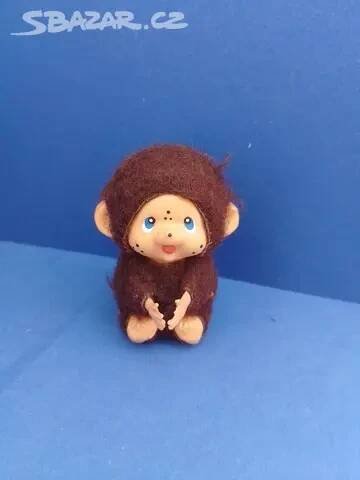 Mončičák monchhichi klipáček retro stará hračka