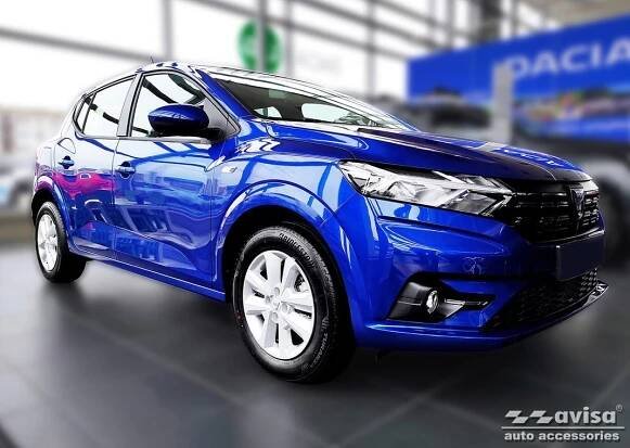 Nerez kryty prahů Lines Dacia Sandero III Stepway hatchback 5dv. -- od roku výroby 2020- / 2022- SLEVA 0% | ALU lišty hrany