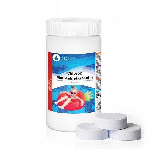 CHLOR CHLOROX MULTITABLETKY 200g 1kg BÍLÉ