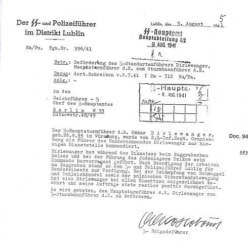 Oskar Dirlewanger www.HolocaustResearchProject.org