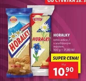Lidl Horalky nabídka