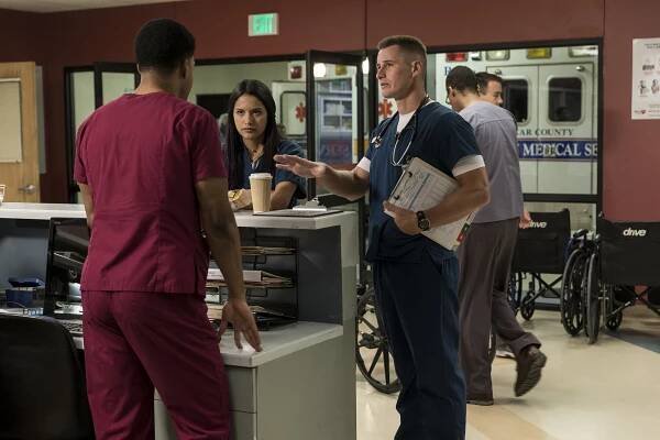 Noční směna - Do No Harm - Z filmu - Tanaya Beatty, Brendan Fehr