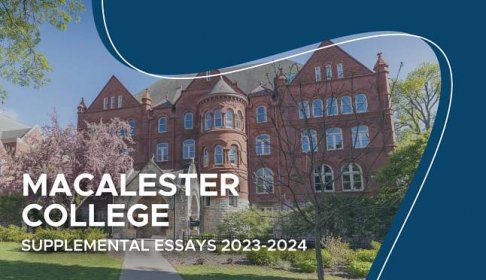 Macalester College Supplemental Essays 2023-24